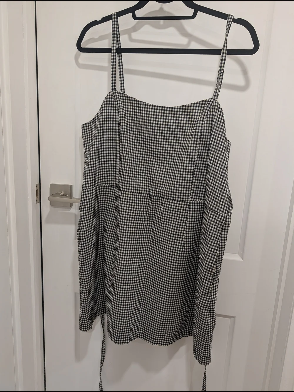 Frank And Oak Gingham Mini Dress 100% Cotton - Picture 2 of 7